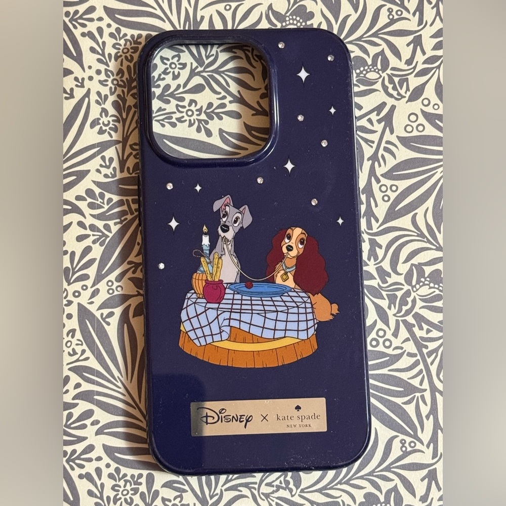 Kate Spade Disney iPhone 15 Pro Case - Navy